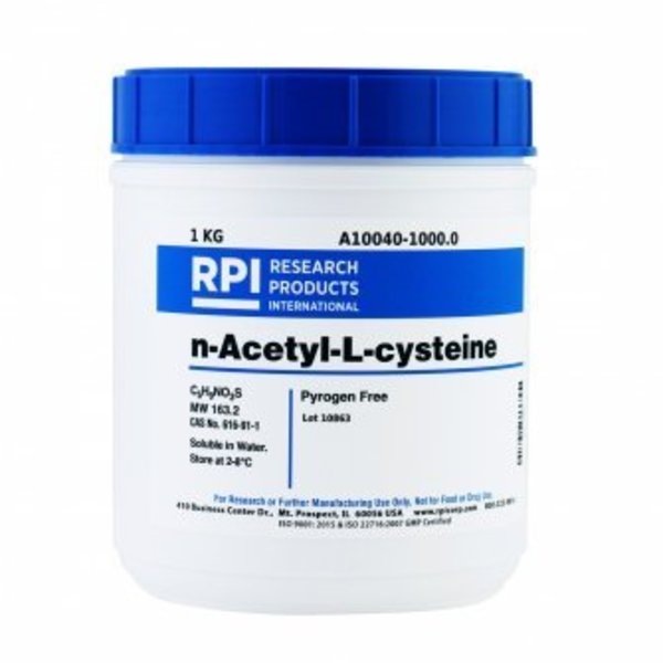 Rpi n-Acetyl-L-cysteine, 1 KG A10040-1000.0